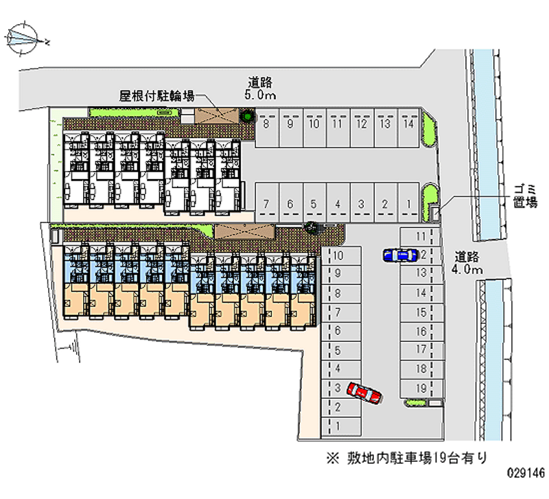 29146 Monthly parking lot