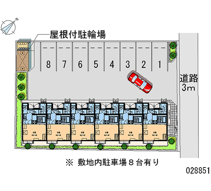 28851 Monthly parking lot