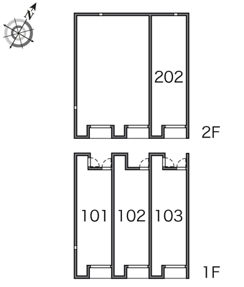 レオネクストＭＵＳＡＳＨＩⅢ 間取配置図
