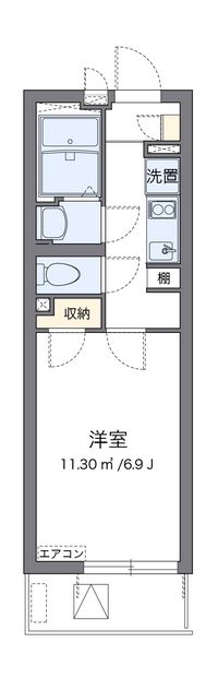 クレイノＧＯＮＴＡ 間取り図