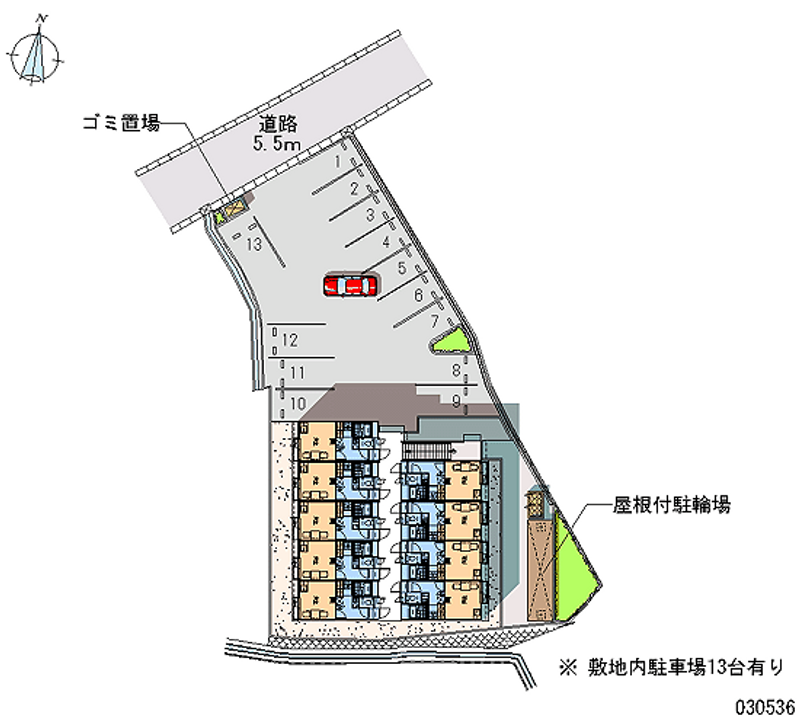 30536月租停车场