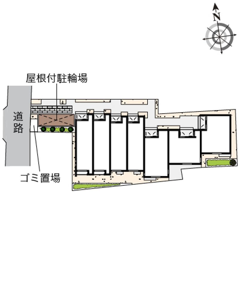 クレイノＦｏｒｅｓｔａ　千住 配置図
