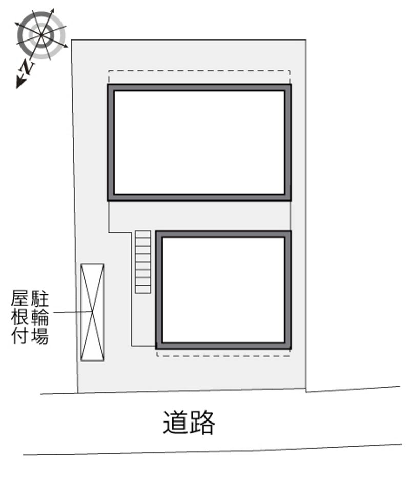 レオパレス大谷 配置図