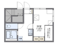 レオパレスみのり 間取り図