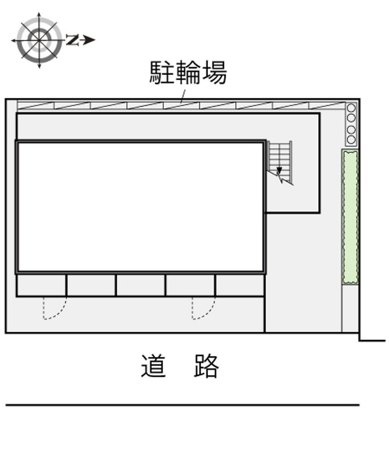レオパレスカーム 配置図