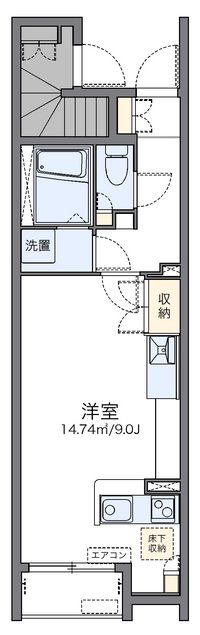 レオネクストカンフリエ 間取り図