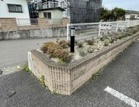 レオパレス向原ヒルズ 庭