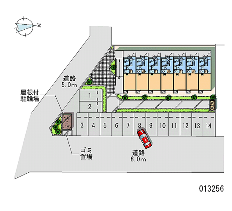 13256月租停車場