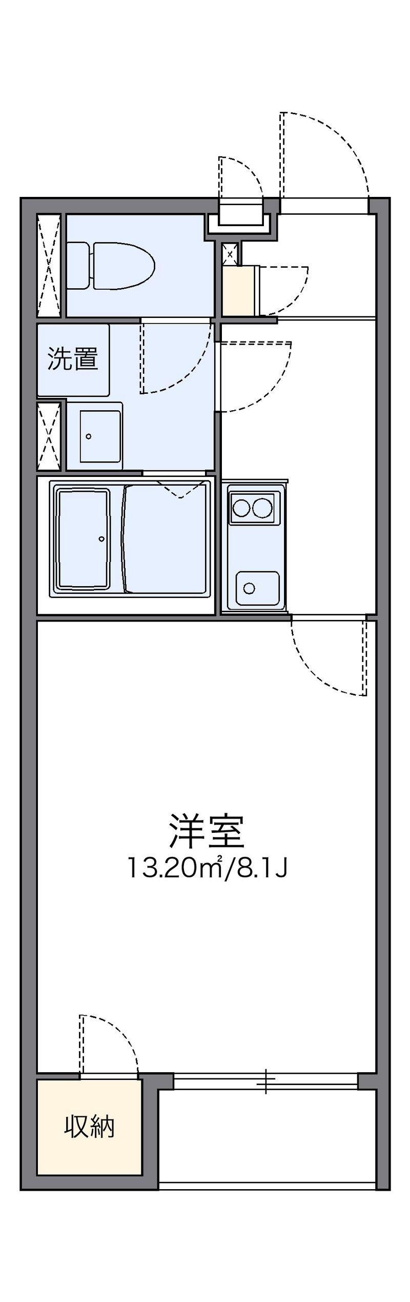 クレイノファミリア 間取図