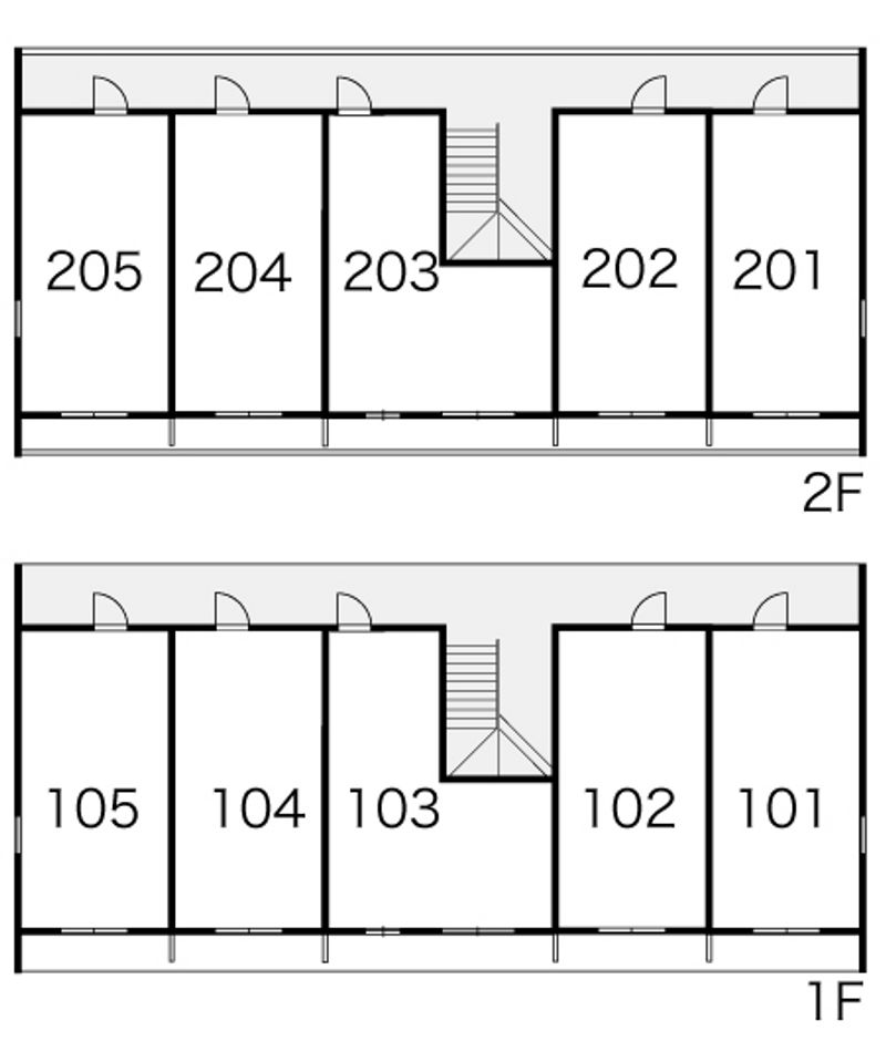 レオパレスＩＮＡ 間取り配置図