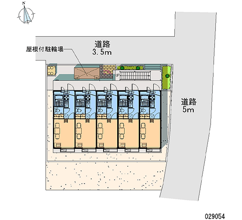 レオパレスＨＯＯＰ　小机 区画図