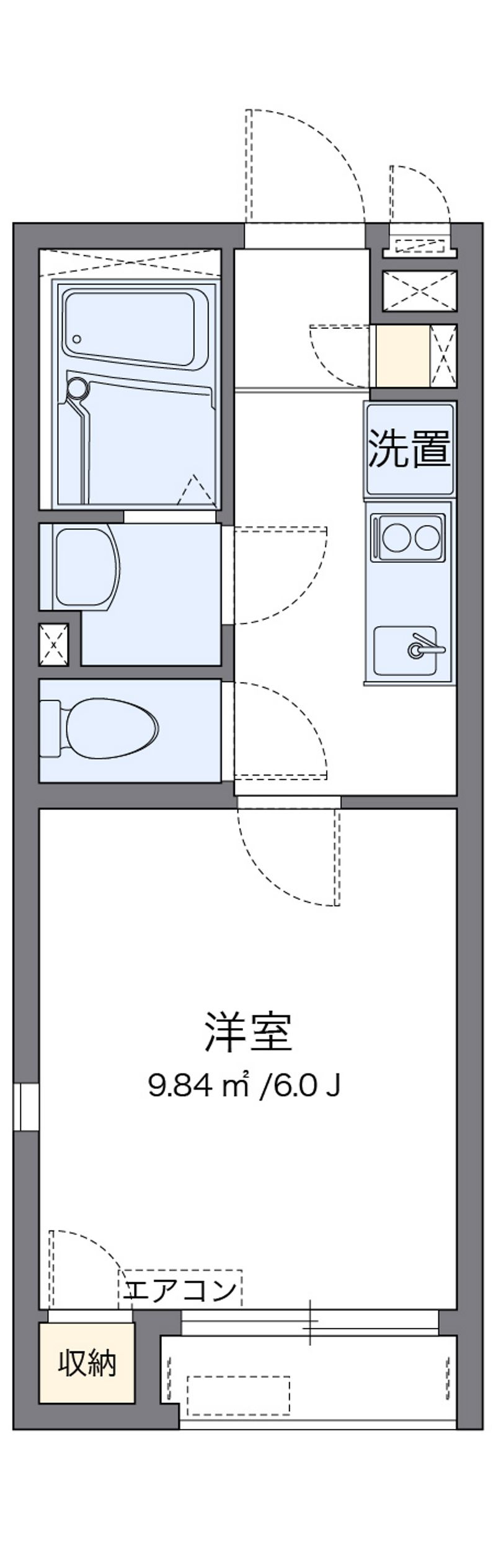 レオネクストエマーレ横浜壱番館 間取図