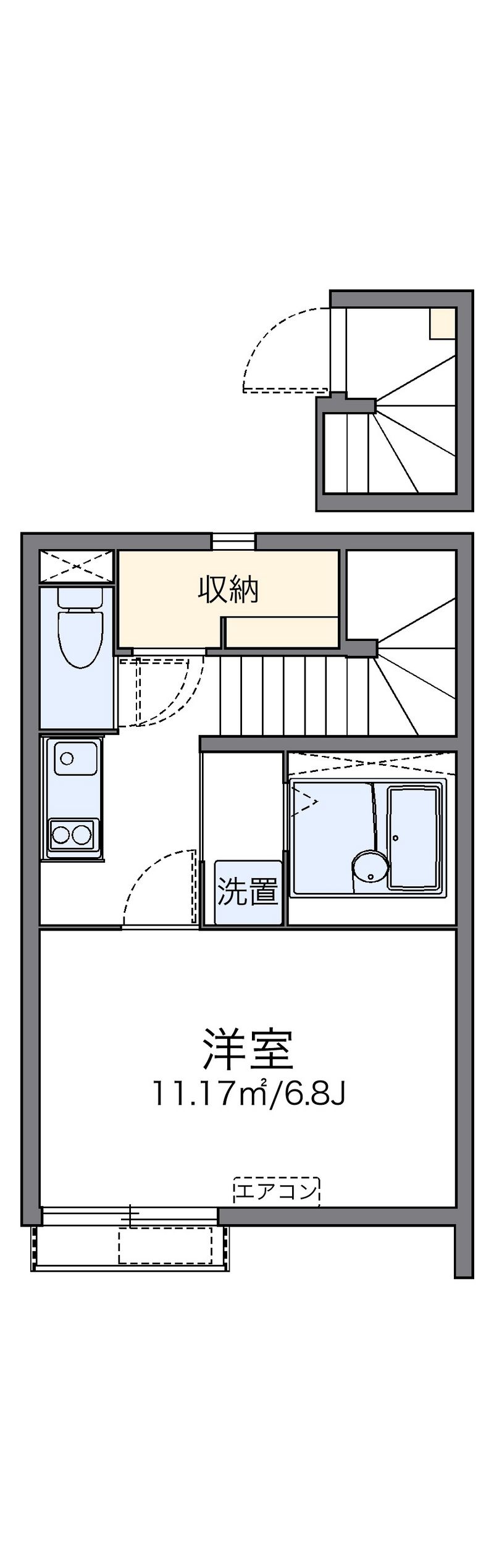 LEONEXT Kanamacho III Floor plan
