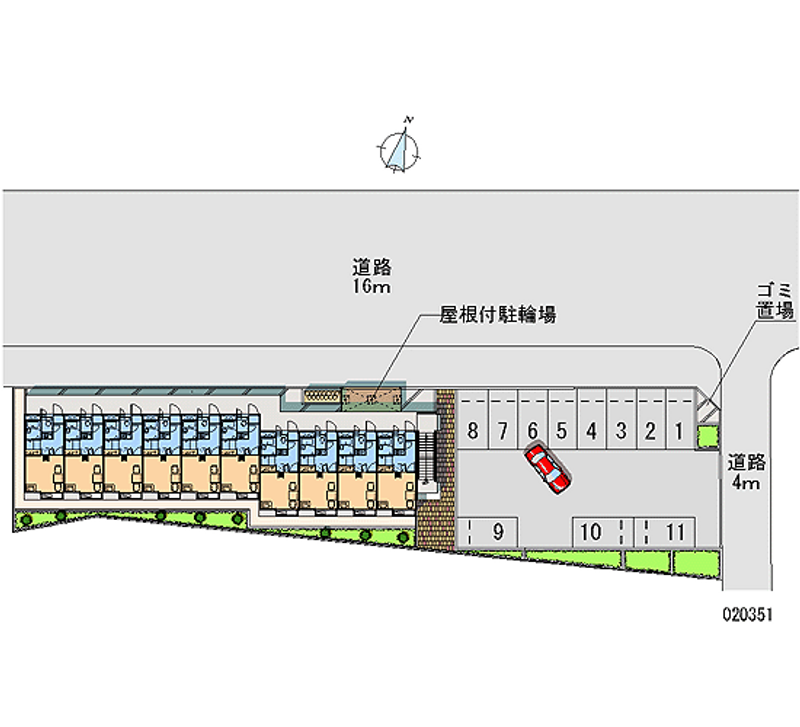 20351 bãi đậu xe hàng tháng