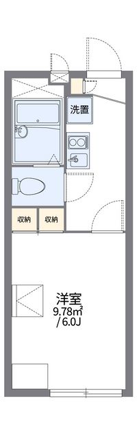 レオパレスミストラル西国分寺 間取り図