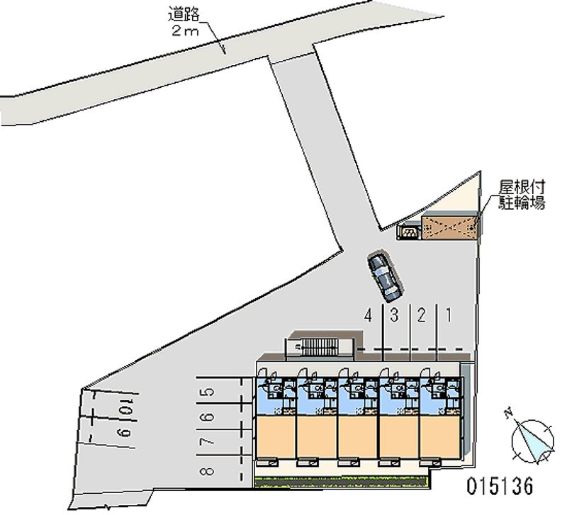 15136 Monthly parking lot