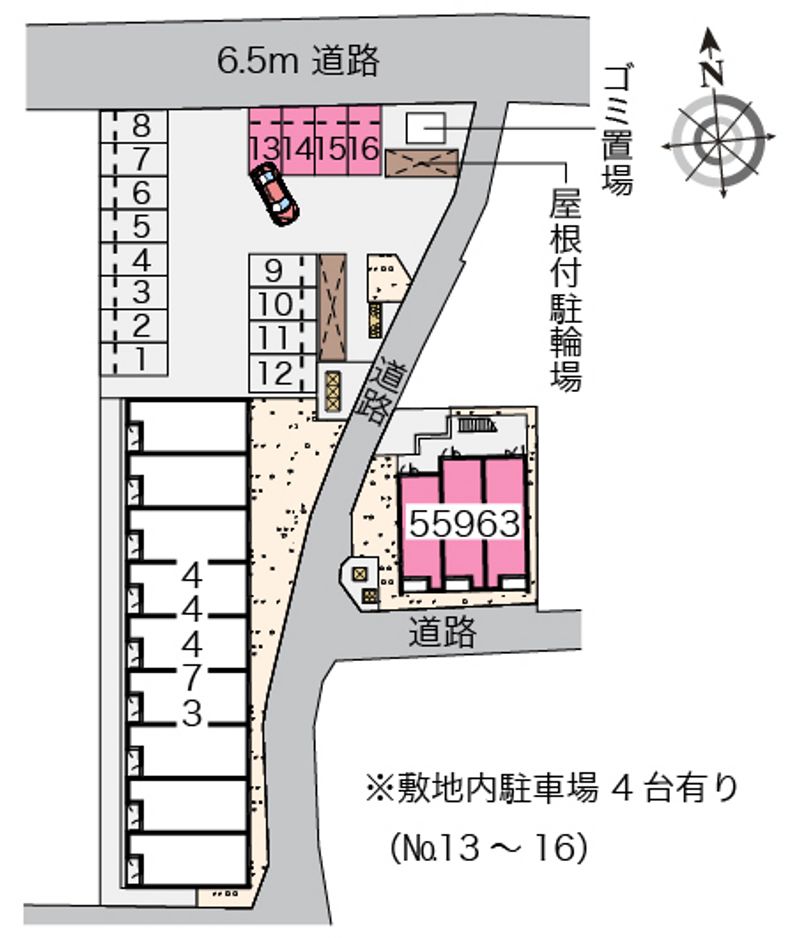 クレイノエアルⅡ 配置図