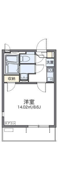 レオネクストフィオーレ 間取り図