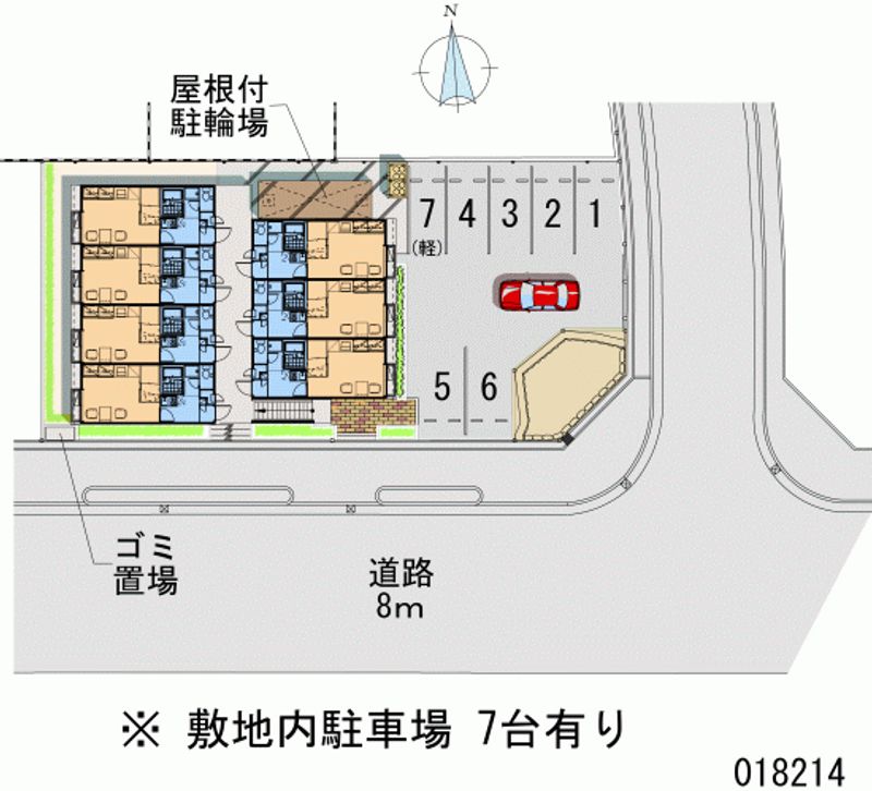 18214 Monthly parking lot