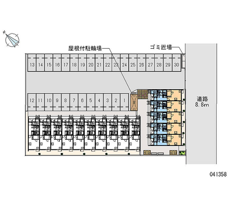 レオネクスト英　Ｂ 月極駐車場