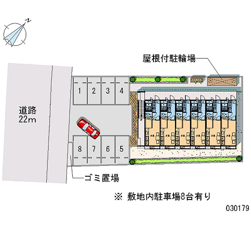 30179 Monthly parking lot