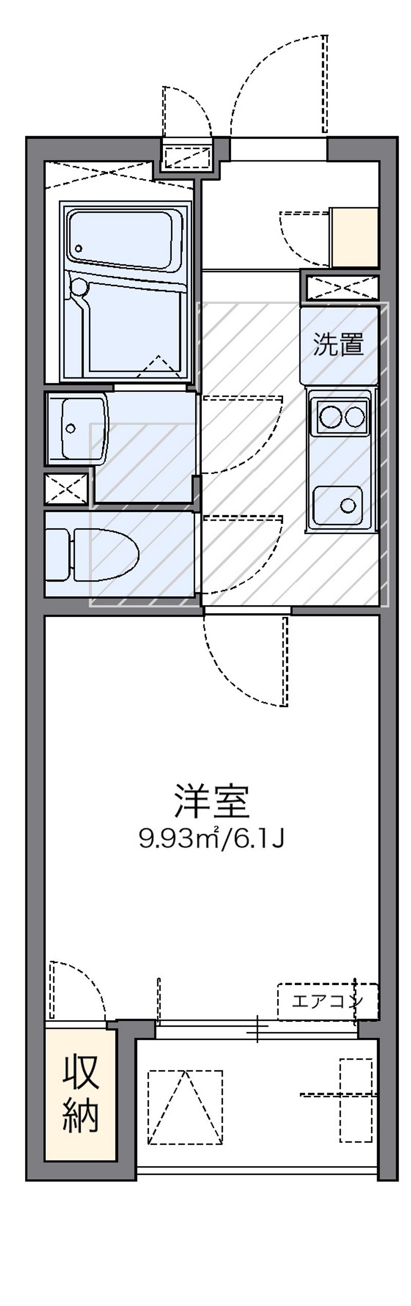 レオネクストＮＹＴ 間取図