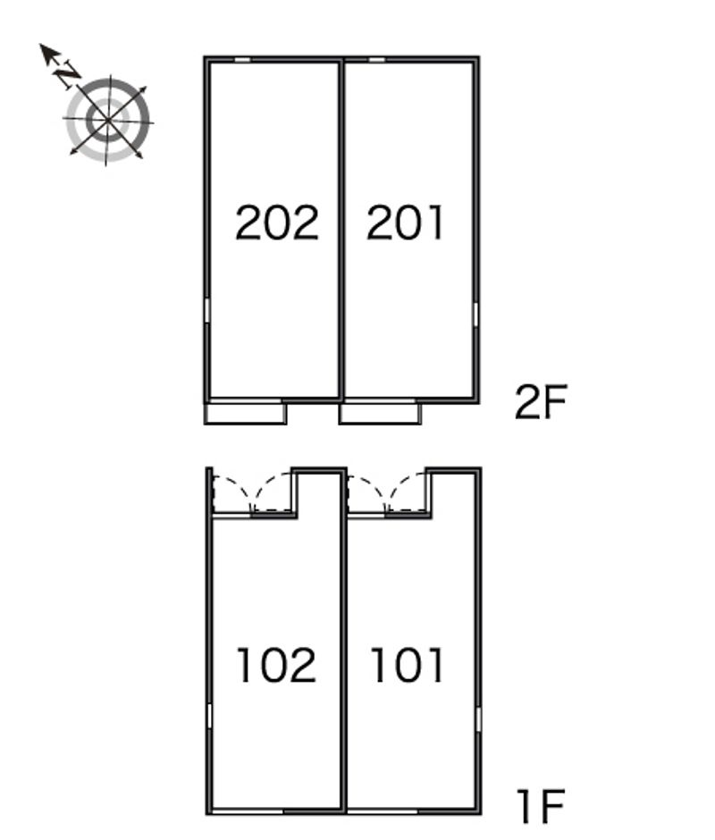 レオネクスト成城フォレスト 間取配置図