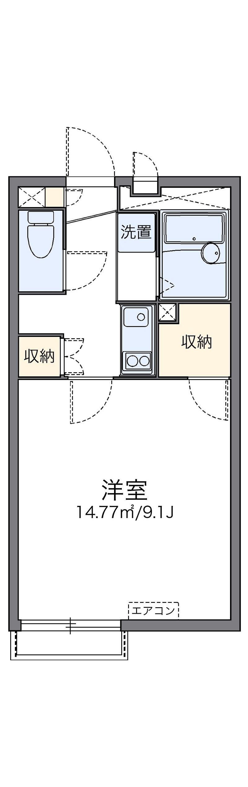 レオネクストイーグル 間取図
